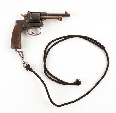 Revolver, Rast  &  Gasser, Mod.: Armeerevolver M.1898 mit Fangschnurr, Kal.: 8 mm Gasser, - Jagd-, Sport-, & Sammlerwaffen