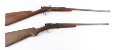Konvolut aus zwei KK-Gewehren mit Zylinderverschlüssen, - Sporting & Vintage Guns