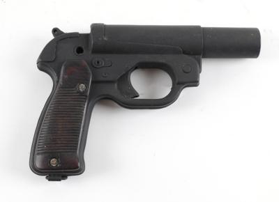 Leuchtpistole, HASAG (Hugo Schneider AG) - Leipzig, Mod.: 42, Kal.: 4, - Sporting & Vintage Guns