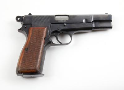 Pistole, FN - Browning, Mod.: 1935 HP - Gendarmerie Niederösterreich, Kal.: 9 mm Para, - Jagd-, Sport- und Sammlerwaffen
