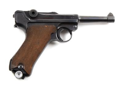 Pistole, Mauser, Mod.: P08, Kal.: 9 mm Para, - Lovecké, sportovní a sběratelské zbraně