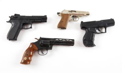 Konvolut aus einer Schreckschußpistole, - Sporting & Vintage Guns