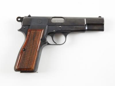 Pistole, FN - Browning, Mod.: 1935 HP - Gendarmerie Niederösterreich, Kal.: 9 mm Para, - Lovecké, sportovní a sběratelské zbraně