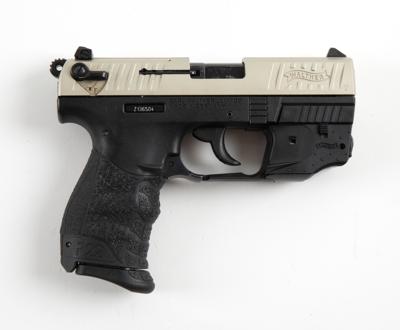 Pistole, Walther, Mod.: P22 mit Laser, Kal.: .22 l. r., - Lovecké, sportovní a sběratelské zbraně