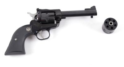 Revolver, Ruger, Mod.: New Model Single-Six mit Wechseltrommel, Kal.: .22 l. r. und .22 Win. Mag., - Jagd-, Sport- und Sammlerwaffen