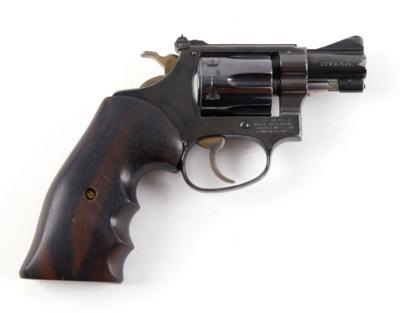 Revolver, Smith  &  Wesson, Mod.: 34-1, Kal.: .22 l. r., - Jagd-, Sport- und Sammlerwaffen