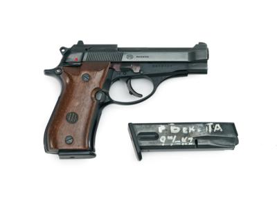 Pistole, Beretta, Mod.: 84BB, Kal.: 9 mm kurz, - Armi da caccia, competizione e collezionismo