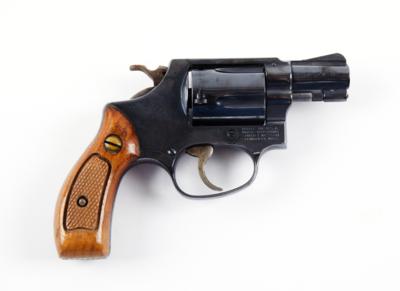 Revolver, Smith  &  Wesson, Mod.: 36, Kal.: .38 Spez., - Jagd-, Sport-, & Sammlerwaffen