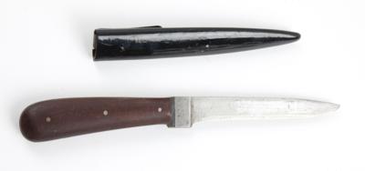 Infanteriemesser, Puma Solingen, Mod.: M42 - Grabendolch mit Metallscheide, - Sporting & Vintage Guns
