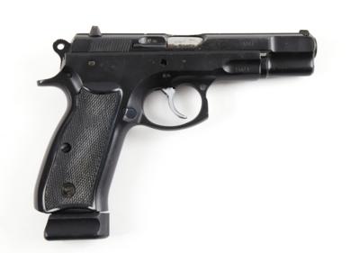 Pistole, CZ, Mod.: 75, Kal.: 9 mm Para, - Jagd-, Sport-, & Sammlerwaffen
