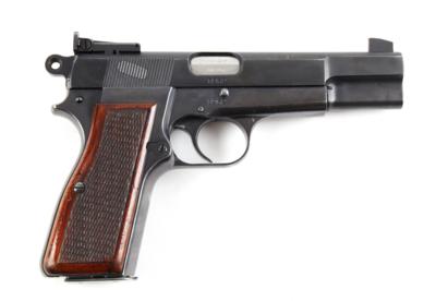 Pistole, FN - Browning, Mod.: 1935 HP - Gendarmerie Niederösterreich, Kal.: 9 mm Para, - Jagd-, Sport-, & Sammlerwaffen