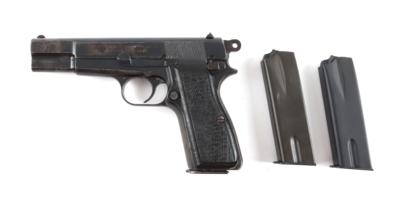 Pistole, FN - Browning, Mod.: High Power 1935 - WaA 140, Kal.: 9 mm Para, - Jagd-, Sport-, & Sammlerwaffen