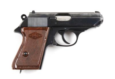 Pistole, Manurhin, Mod.: Walther PPK des österreichischen Zolls, Kal.: 7,65 mm, - Jagd-, Sport-, & Sammlerwaffen