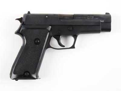 Pistole, SIG, Mod.: P220, Kal.: 9 mm Para, - Jagd-, Sport-, & Sammlerwaffen