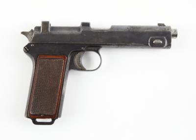 Pistole, Steyr, Mod.: 1912, Kal.: 9 mm Steyr, - Jagd-, Sport-, & Sammlerwaffen