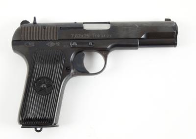 Pistole, unbekannter, russischer Hersteller, Mod.: Tokarev TT33, Kal.: 7,62 mm Tok., - Lovecké, sportovní a sběratelské zbraně