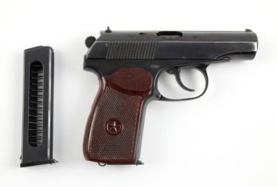 Pistole, unbekannter, sowjetischer Hersteller, Mod.: Makarov, Kal.: 9 mm Makarov, - Jagd-, Sport-, & Sammlerwaffen