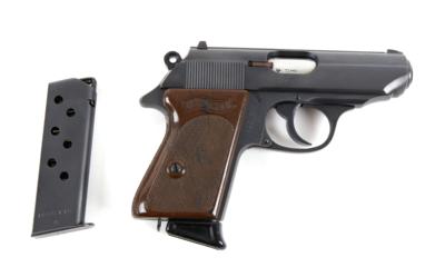 Pistole, Walther - Ulm, Mod.: PPK, Kal.: 7,65 mm, - Jagd-, Sport-, & Sammlerwaffen