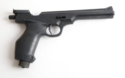 Co2-Pistole, vermutlich Drulov, Kal.: 4,5 mm, - Jagd-, Sport- und Sammlerwaffen