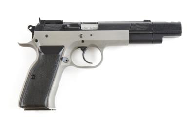 Pistole, Tanfoglio, Kal.: 9 mm Luger, - Jagd-, Sport- und Sammlerwaffen - Für die Herbstjagd