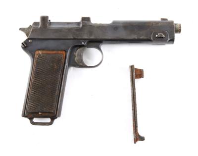 Pistole, Steyr, Mod.: 1912 - erstes Bundesheer, Kal.: 9 mm Steyr, - Lovecké, sportovní a sběratelské zbraně