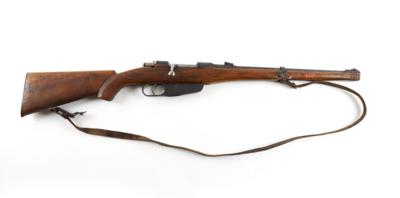 Repetierbüchse, Terni, Mod.: Mannlicher Carcano Kurzgewehr M 1938 ('Fucile corto M 38') - - jagdlicher Umbau, Kal.: 7,35 mm Carc., - Sporting & Vintage Guns