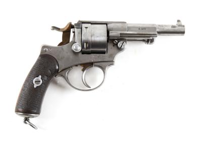 Revolver, Manufacture d'Armes, St. Etienne - Frankreich, Mod.: französischer Armeerevolver M1873 - Herstellerjahr 1877, Kal.: 11 mm, - Sporting & Vintage Guns