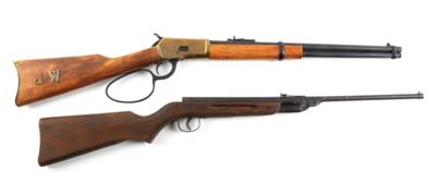 Konvolut aus einem Luftgewehr und einem Spielzeuggewehr, - Jagd-, Sport- & Sammlerwaffen