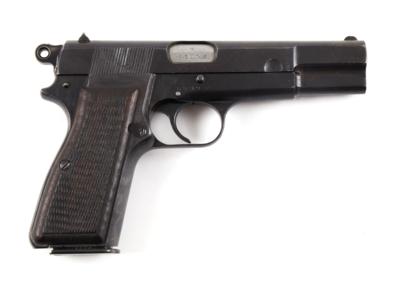 Pistole, FN - Browning, Mod.: High Power 1935 - WaA 140, Kal.: 9 mm Para, - Jagd-, Sport- & Sammlerwaffen