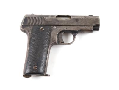 Pistole, unbekannter spanischer Hersteller, Mod.: Typ Ruby - 1915 für die serbische Armee, Kal.: 7,65 mm, - Jagd-, Sport- & Sammlerwaffen