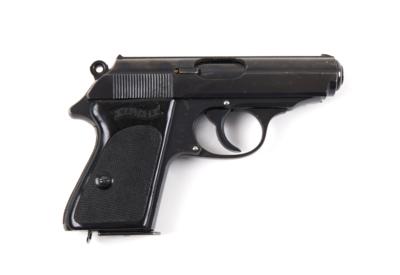 Pistole, Walther - Zella/Mehlis, Mod.: PPK 6. Ausführung (5. Typ einer Sonderbestellung einer Parteiorganisation), Kal.: 7,65 mm, - Jagd-, Sport- & Sammlerwaffen