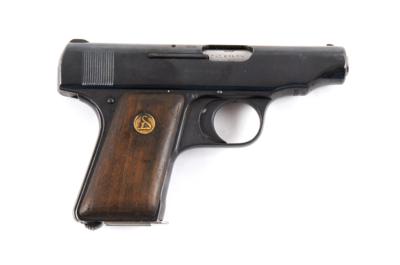 Pistole, Deutsche Werke - Erfurt, Mod.: Ortgies-Pistole, Kal.: 6,35 mm, - Jagd-, Sport-, & Sammlerwaffen