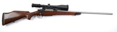 Repetierbüchse, CZ, Mod.: CZ550 Magnum mit Umbau auf 21 mm Varmintlauf, Kal.: .300 Weatherby, - Armi da caccia, competizione e collezionismo