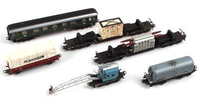 Konvolut Märklin H0 Waggons: - Hra?ky