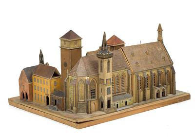 Kirche mit Kloster, - Spielzeug