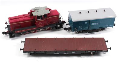 Märklin Spur 1, V 60107 der DB, - Toys