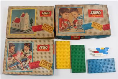 Konvolut Lego um 1960, - Spielzeug