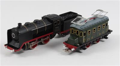 Märklin H0, 2 Stk. Replika Jubiläumsausgabe aus Metall: - Hračky