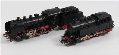 Märklin H0: Tenderlok TM 800 und Dampflok mit Tender FM 800, - Spielzeug