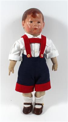 Käthe Kruse Puppe um 1930, - Spielzeug