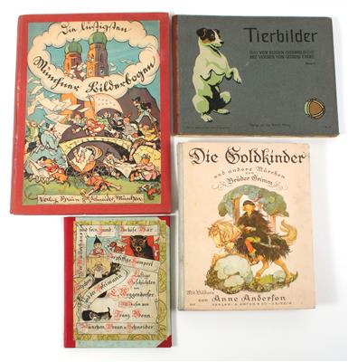 Konvolut Kinderbücher, - Spielzeug