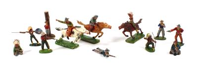 Tipple Topple Indianer und Cowboyfiguren, - Spielzeug