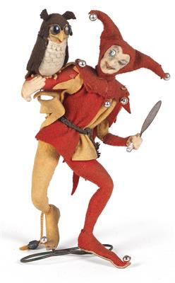 Krauhs-Figurine darstellend Till Eulenspiegel, - Hračky