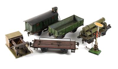 Märklin Spur 1, 4 Waggons: - Spielzeug