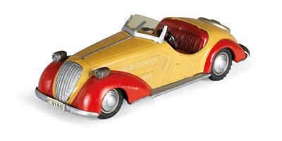 Distler 3150 Cabrio Limousine um 1935/40, im OK mit Beschreibung. - Spielzeug