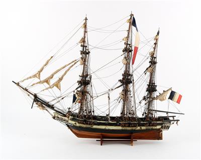 Französisches Segelschiff des 18. Jahrhunderts, - Giocattoli