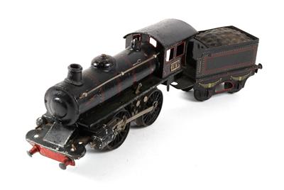 Märklin Spur 1, E-betriebene Dampflok R 13041 mit Tender, - Spielzeug