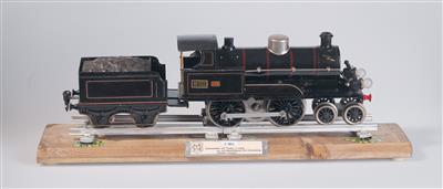 Märklin Spur 1 E-3041 Starkstrom Lokomotive mit Tender, um 1925, - Toys