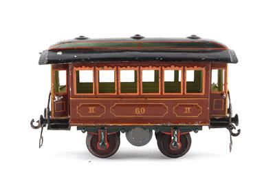 Märklin Spur 1 früh! Durchgangs-Personenwagen (1900-1905), - Spielzeug