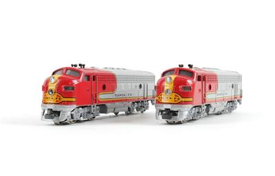 Märklin H0 2-teilige Amerikanische Diesellok 3060 und 4060, - Spielzeug